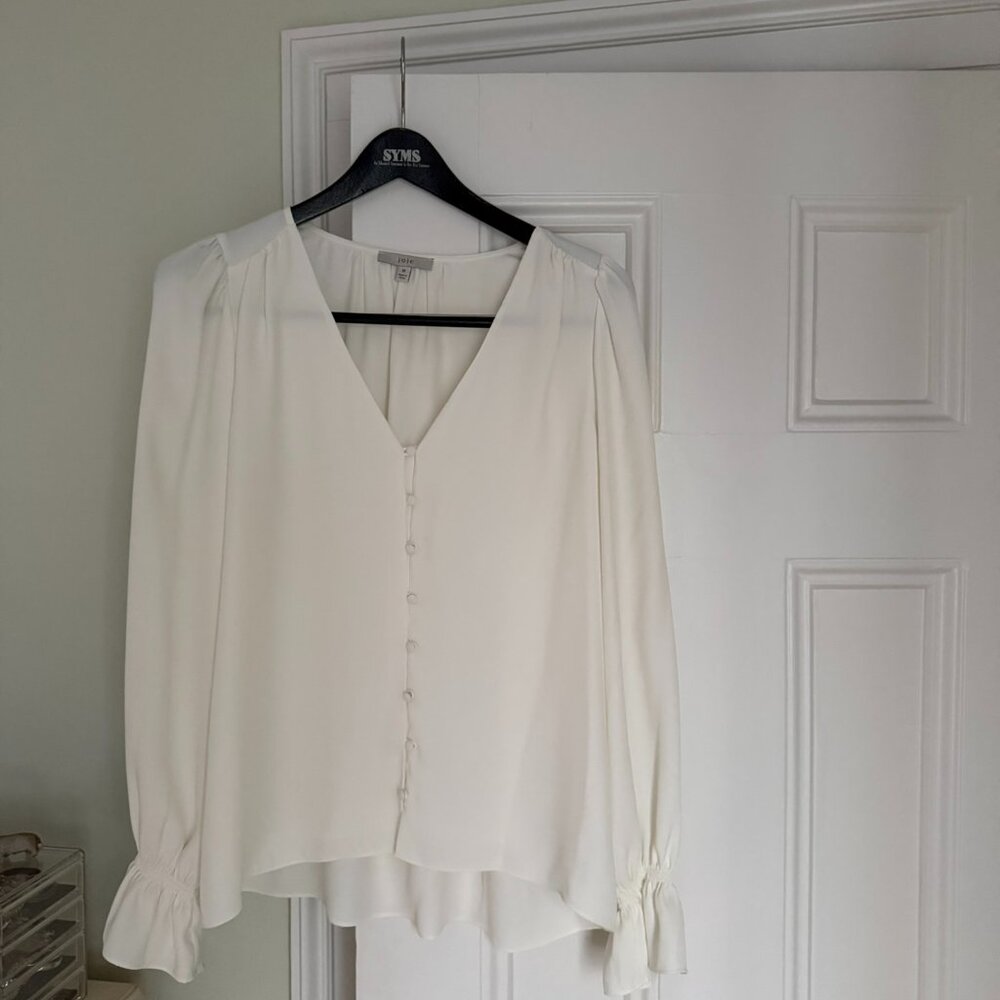 Women's cream blouse